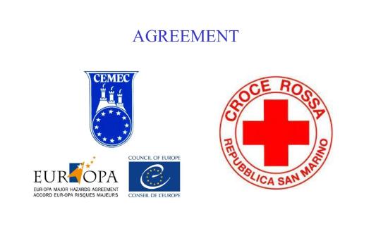 Siglato Accordo tra Croce Rossa Sammarinese e Cemec per migliorare le capacità di soccorso
